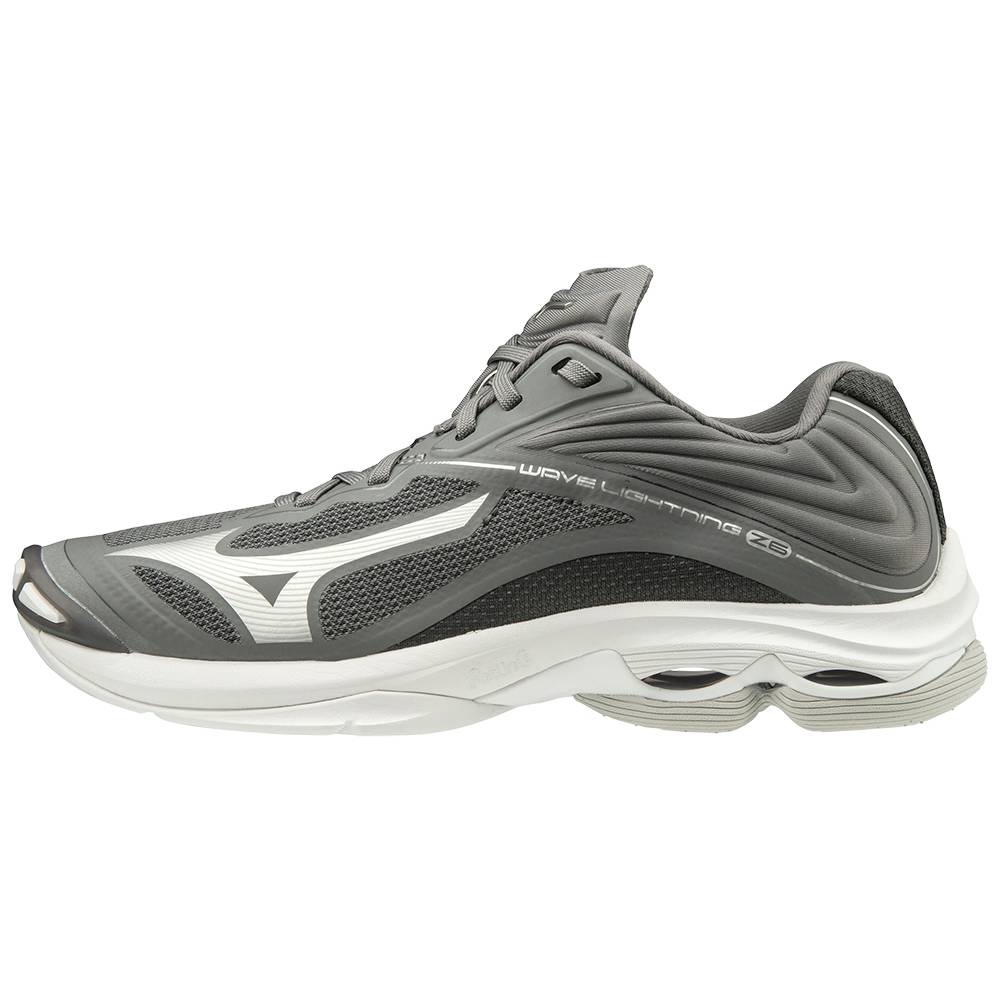 Panske Volejbalove Tenisky Mizuno Wave Lightning Z6 Siva Vypredaj WEHU17302